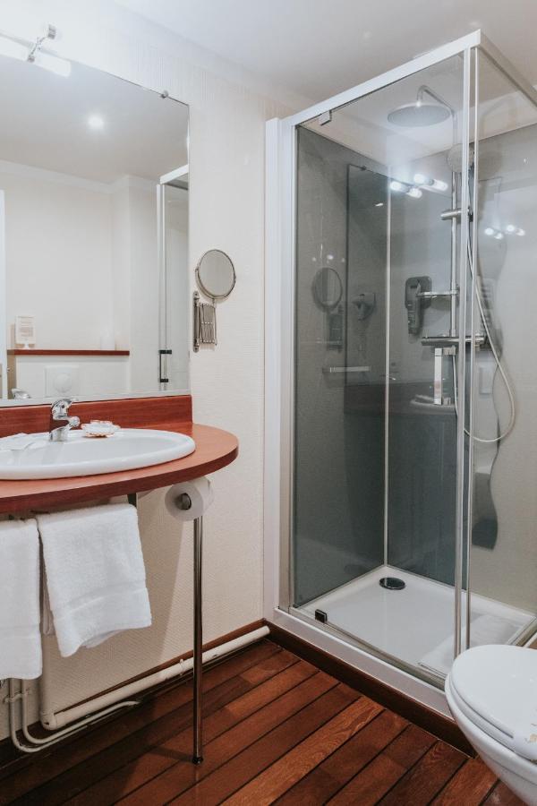 Hotel Aux Tamaris - Vue Mer 로스코프 외부 사진