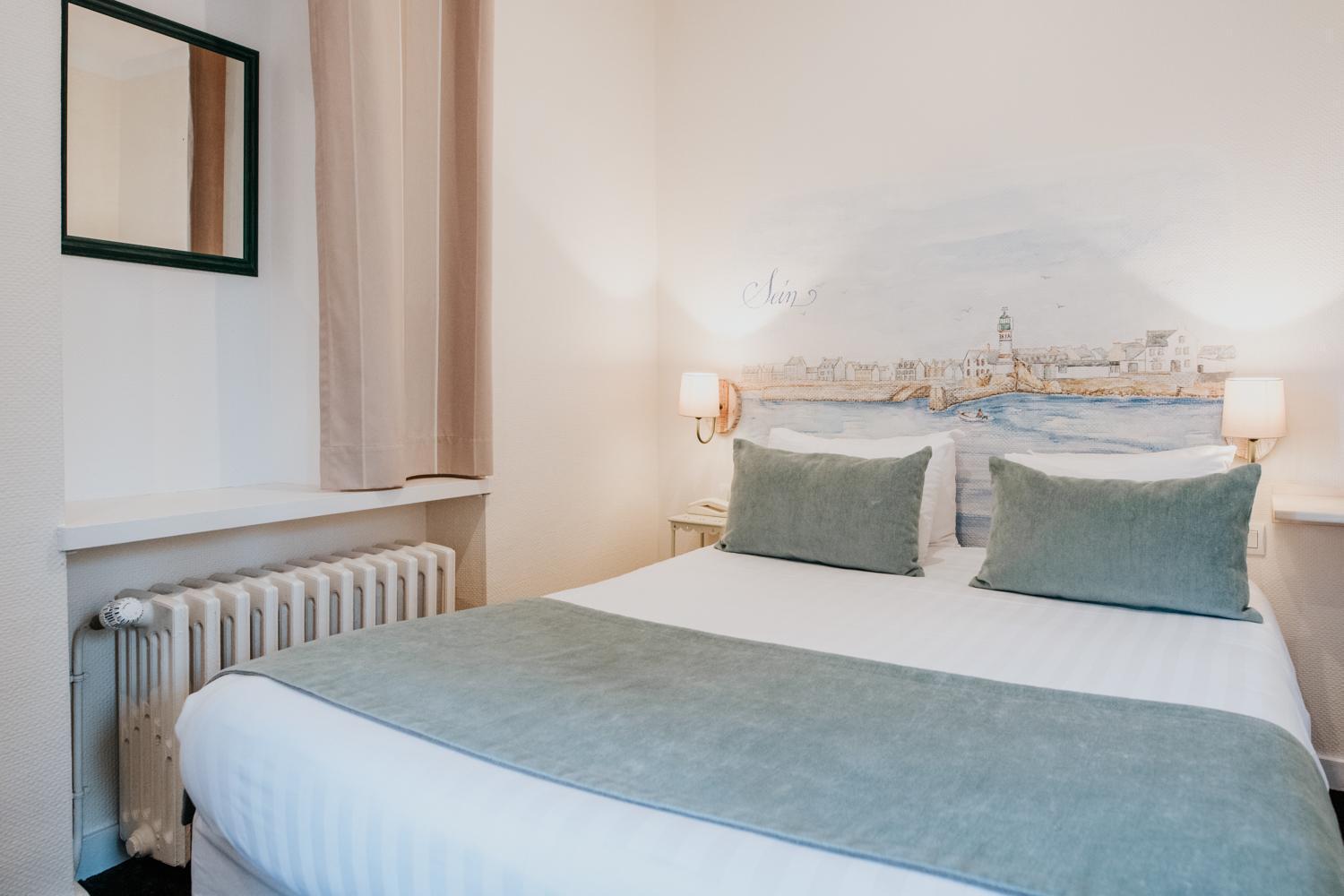 Hotel Aux Tamaris - Vue Mer 로스코프 객실 사진