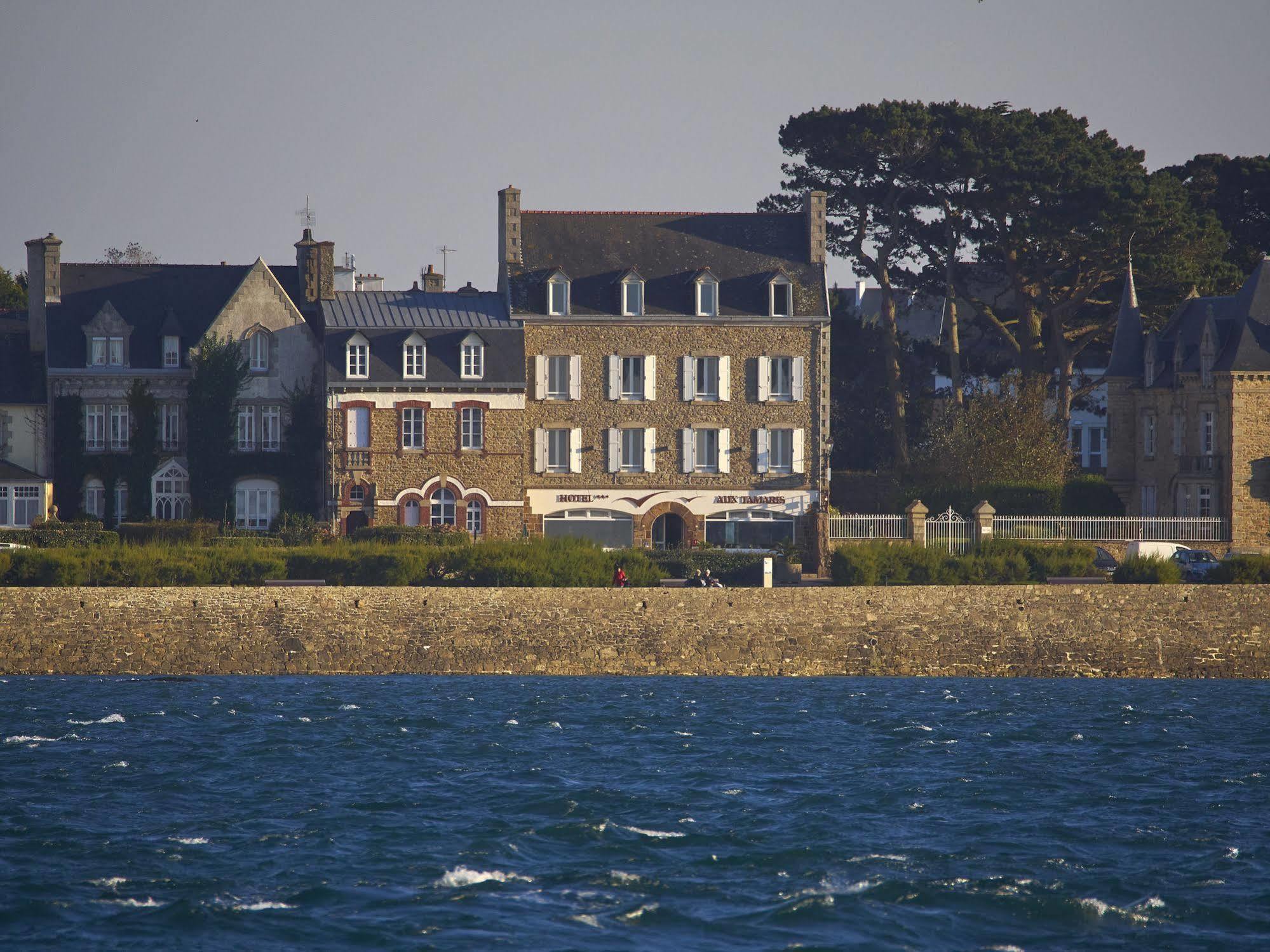 Hotel Aux Tamaris - Vue Mer 로스코프 외부 사진
