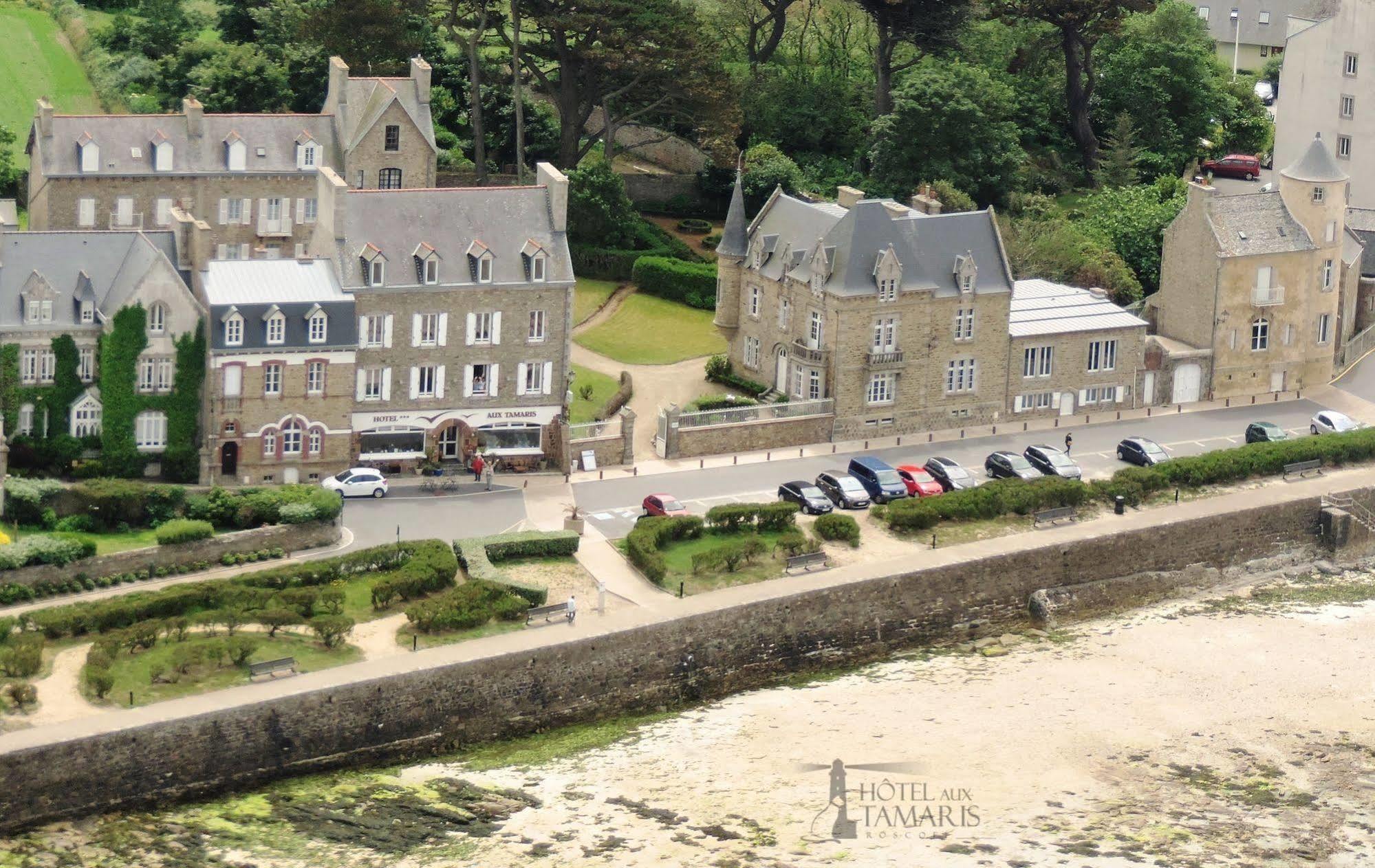 Hotel Aux Tamaris - Vue Mer 로스코프 외부 사진