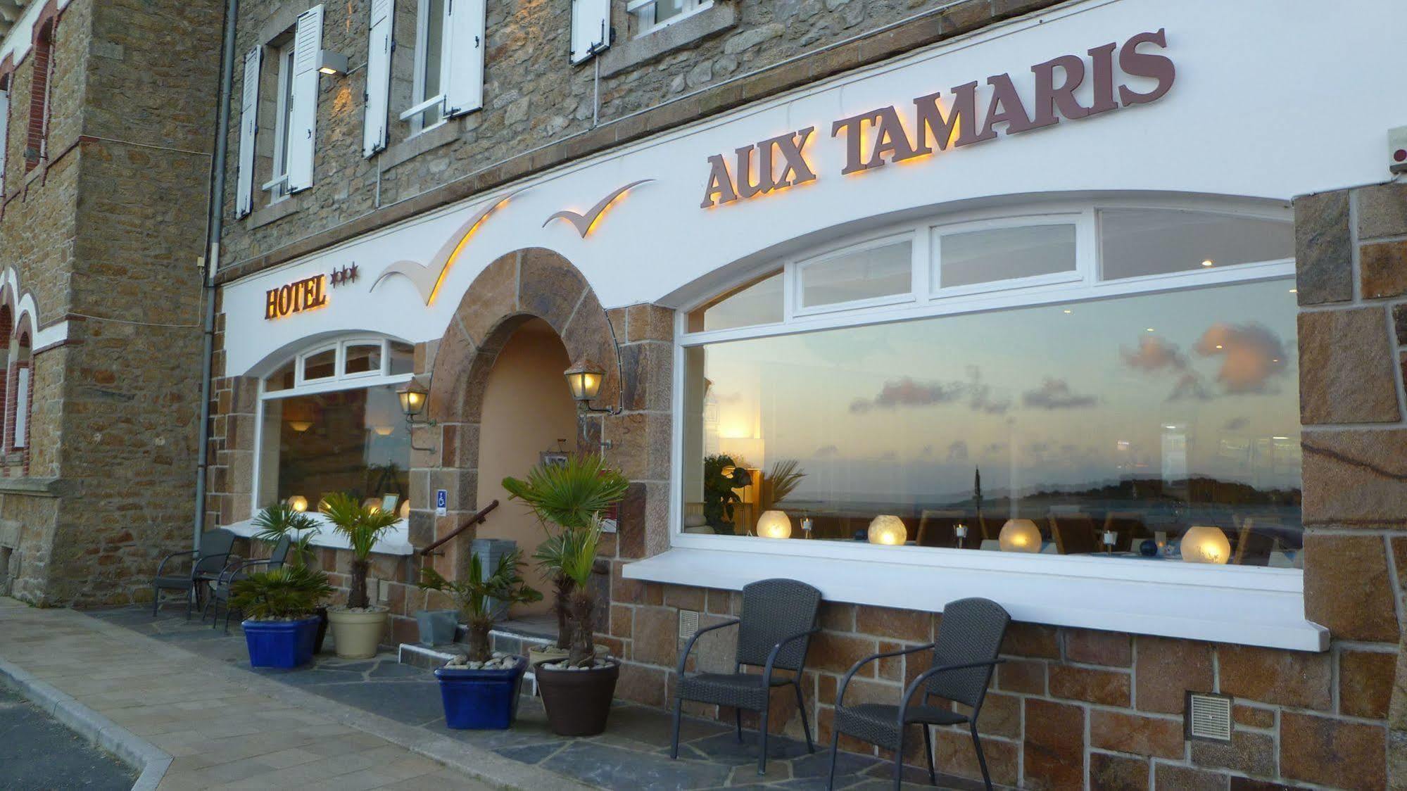 Hotel Aux Tamaris - Vue Mer 로스코프 외부 사진