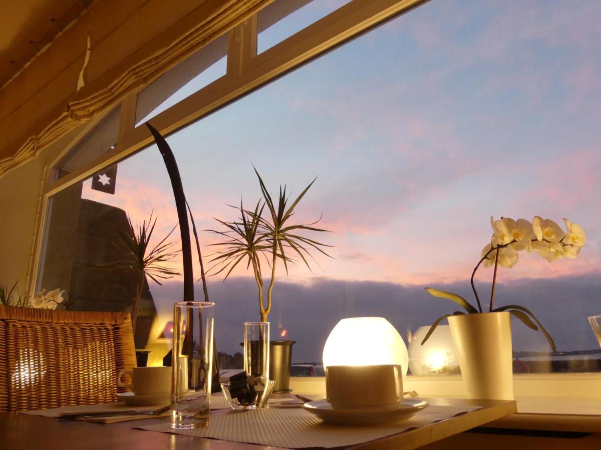 Hotel Aux Tamaris - Vue Mer 로스코프 외부 사진
